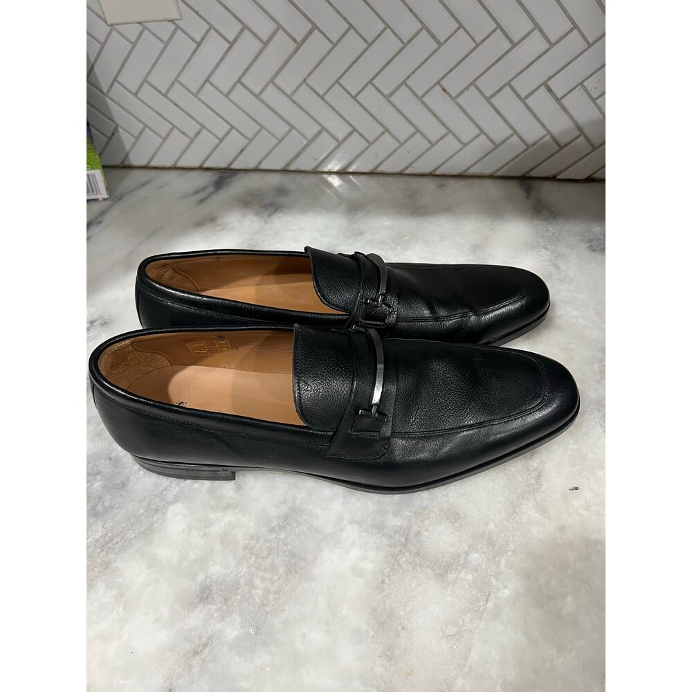 Hugo Boss Brown Leather Horse Bit Loafers 50418261 Men’s Size 11